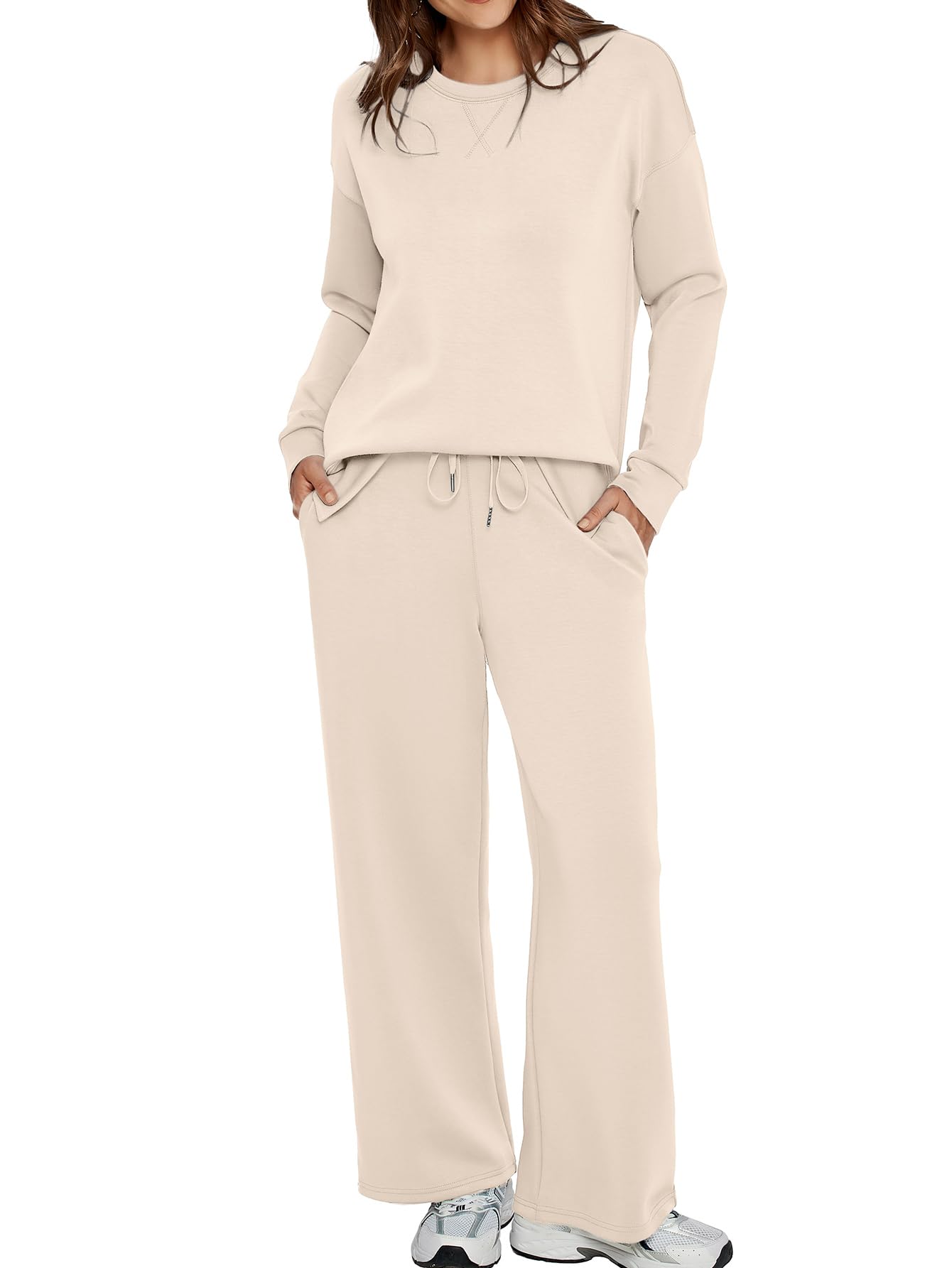 Women’s Pullover Tops Long Pants Casual Tracksuit Sets (Buy 2 Free Shipping)