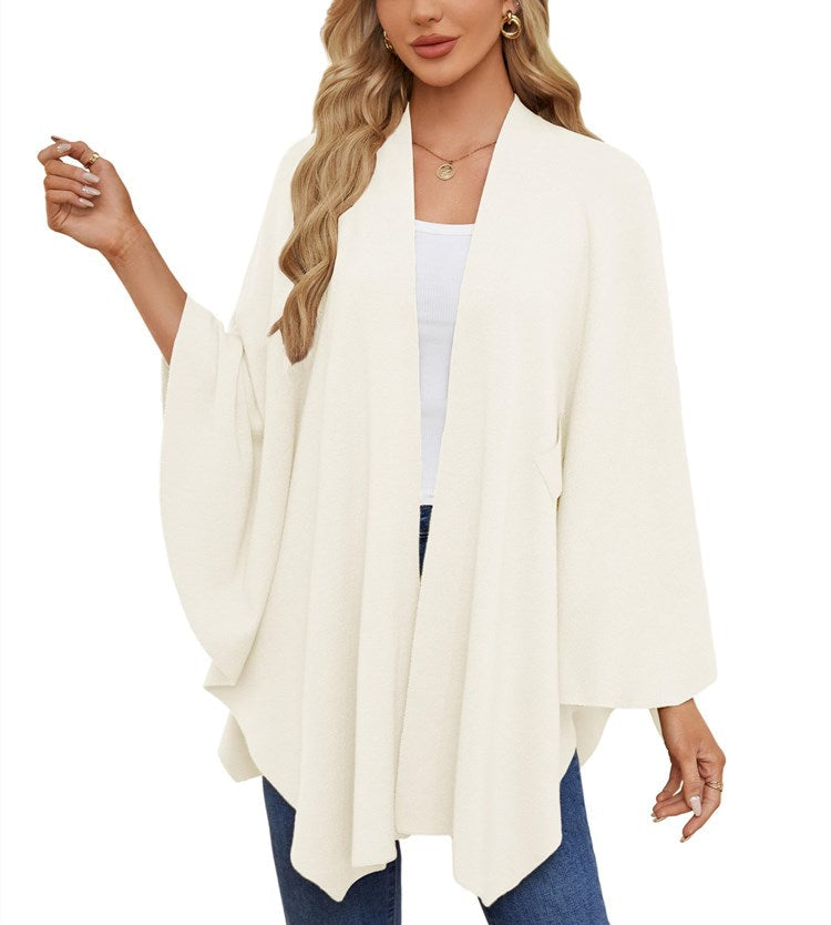 Women's Shawl Wraps Soft Open Front Poncho Sweater (Buy 2 Free Shipping)