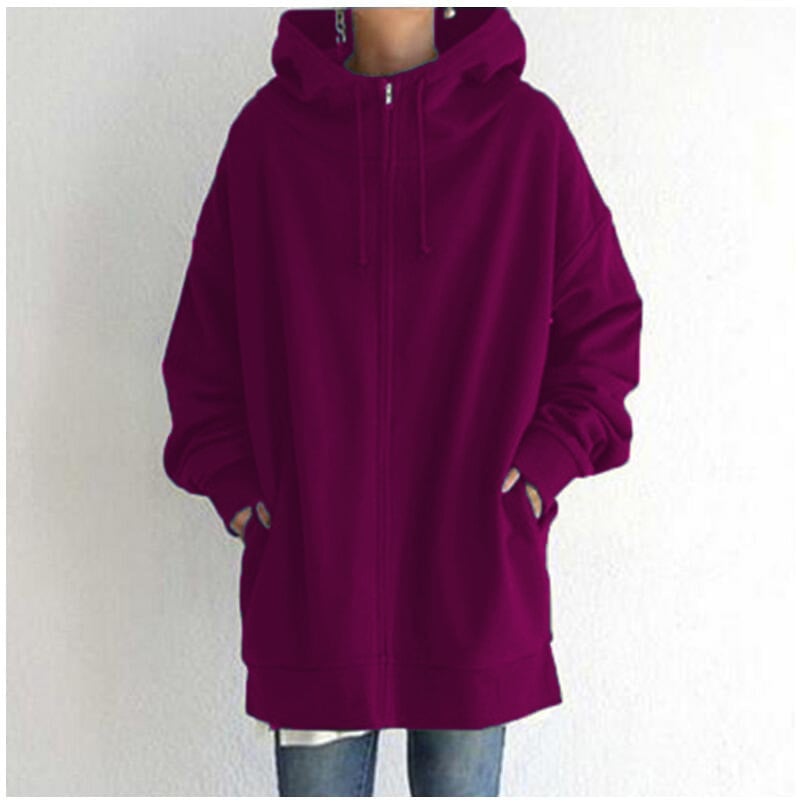 🌷Women's Autumn/Winter Zipper Hooded Sweater