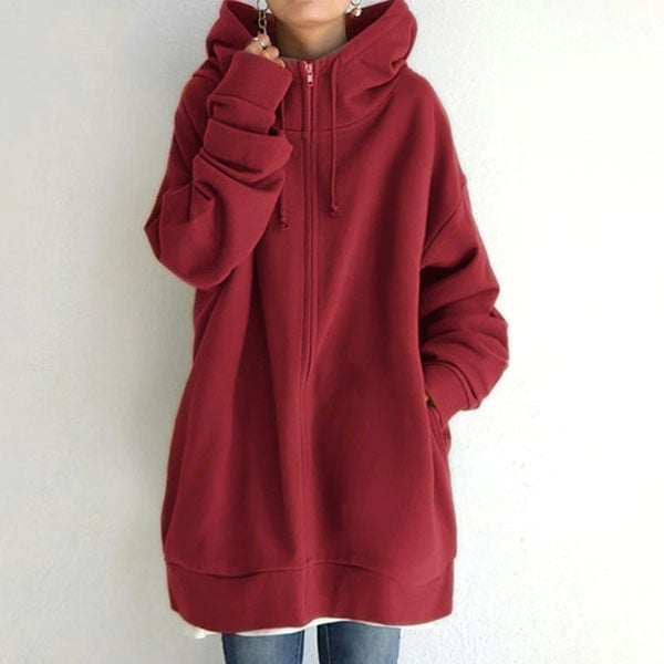 🌷Women's Autumn/Winter Zipper Hooded Sweater