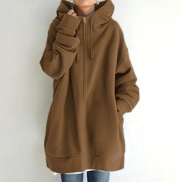 🌷Women's Autumn/Winter Zipper Hooded Sweater